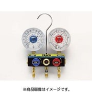 TA120WH [R22/R12/R502用ボールバルブ式ゲージマニホールド]