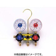 TA120TH [R22/R12/R502用 サイトグラス付ゲージマニホールド]