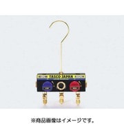 TA120K-11 [R22/R12/R502用 サイトグラス付ボールバルブマニホールドボディ]