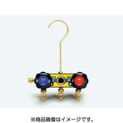 TA120T-11 [R22/R12/R502用 サイトグラス付ニードルバルブマニホールドボディ]