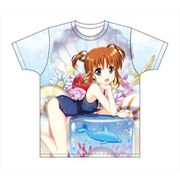 魔法少女リリカルなのは フルカラープリントドライTシャツ なのはスノードーム L [キャラクター衣料品]