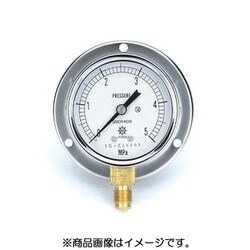 TA148F-135 [圧力計 つば付 3.5MPa 径60]