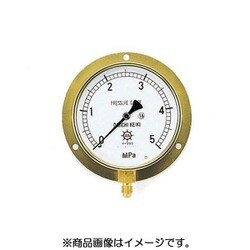 TA148F-335 [圧力計 つば付 3.5MPa 径100]