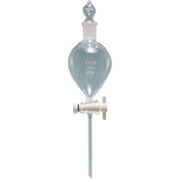 000-09-55-12 [F共通球型分液ロート球栓コック付き 100mL 15/25]