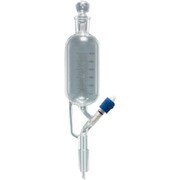 000-09-58-35 [分液ロート 円筒 透明摺 300mL 目付下部摺]