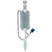 000-09-58-74 [分液ロート 平衡 透明摺 200mL 目盛付]