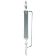 000-15-66-24 [透明円筒分液ロートTFコック球栓 100mL 15-19]