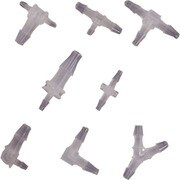 軟質チューブ用ミニコネクタI型 VFI236 10個 007-17-11-41