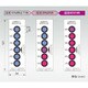 湿度インジケータ PHI6V/10-60Br 200枚 014-55-97-34