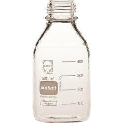 ねじ口びん セーフティコート びんのみ 500mL 〔017280-5005A〕-