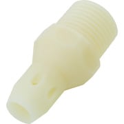 1/2MTFBR6030ABS [ブロワ仕様ラウンド型エアーノズル ABS樹脂製 1/2オス Φ3.0]