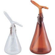 AS ガラス製噴霧器 4型茶 2-297-04