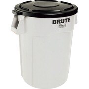 ブルートUTコンテナ 166.5L 本体白/蓋付 黒 115-23-62-34
