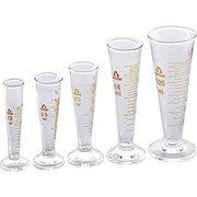 AS 液量計（円錐形）ハイグラス200ml 1-2072-06