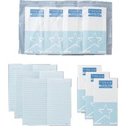 1-2466-02 [AS クリーン用紙 SCPR ポケットサイズ （20枚綴×10冊入）]