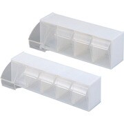 1-4943-01 [AS 小物整理ケース 小 5ポケット]