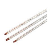 AS 赤液棒状温度計 -80～+50℃ 1-610-02