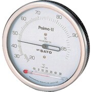 AS パルマ2型湿度計温度計付 1-622-11