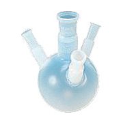 1-6665-03 [AS PFA丸底フラスコ 四ツ口 500ml]