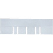 1-9537-14 [AS コンテナ TC-1用仕切板 小 透明]