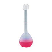 198-19-52-22 [メスフラスコ PP 100mL ネジ蓋付 #1432]