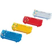 μテストチューブ 1.5mL用ラック #563-03 白 198-19-92-11
