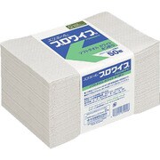 2-1621-01 [AS プロワイプ・ソフトタオル・ホワイト帯止め（50枚×24袋=1200枚入）]
