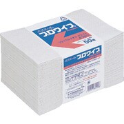 2-1621-06 [AS リサイクルタオル・ホワイト帯止め（50枚×24袋=1200枚入）]