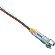2DUL-10JPL-DC5V-60V-RG/C [サカズメ 2色（赤・緑）点灯LED表示灯 2DUL-10JPL 径10]