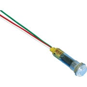 2DUL-10ML-DC5V-60V-RG/C [サカズメ 2色（赤・緑）点灯LED表示灯 2DUL-10ML 径10]