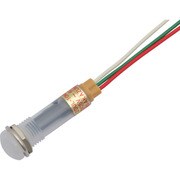 2DUL-10ML-DC5V-60V-RG/W [サカズメ 2色（赤・緑）点灯LED表示灯 2DUL-10ML 径10]