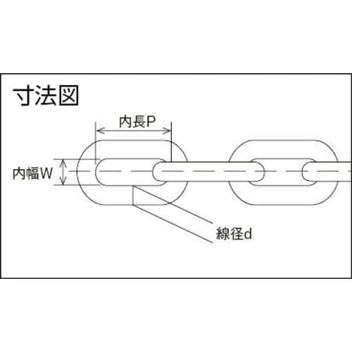 水本 3.5HALC-G-5C [チューブ保護アルミカラーチェーン ゴールド 3.5