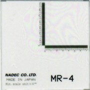 3-321-0693 KENIS 顕微鏡用マイクロルーラー MR-4 (5枚入)