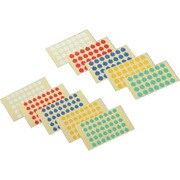 3-5379-03 [AS ラボ用マーキングラベル丸型9.5 青]