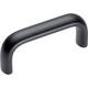 HALDER アーチ形グリップ アルミニウム 黒 24300.0380