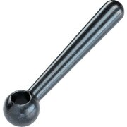ボールレバー DIN 99貫通穴付 形状L スチール 24470.0106