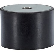 ゴム バッファー 円筒形 メネジ付 ステンレス鋼 25150.1382