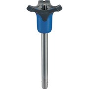 ボールロックピン セルフロッキング高強度型 ブルー ピン径16 ワーク最大厚35 22380.0507
