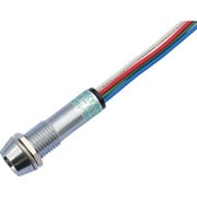 3DUL-10JPL-DC5V-60V-RGB/C [サカズメ 3色（赤・緑・青）点灯LED表示灯 3DUL-10ML 径10]
