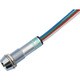 3DUL-10JPL-DC5V-60V-RGB/W [サカズメ 3色（赤・緑・青）点灯LED表示灯 3DUL-10ML 径10]