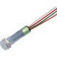 3DUL-10ML-DC5V-60V-RGO/W [サカズメ 3色（赤・緑・橙）点灯LED表示灯 3DUL-10ML 径10]