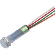 3DUL-10ML-DC5V-60V-RGO/W [サカズメ 3色（赤・緑・橙）点灯LED表示灯 3DUL-10ML 径10]