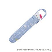 20UFKT-2 [キャラクターアンブレラフェイス サンリオ折りたたみ傘 手開き式 雨晴兼用雨傘 ハローキティ キッチン]