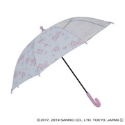 キャラクター1コマ透明安全手開き式 雨傘 ミュークルドリーミー 20MW-45A-S