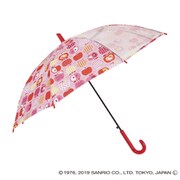 20KT-50A-S [キャラクター1コマ透明ジャンプ式 雨傘 ハローキティ]
