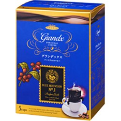 grandex（グランデックス） ジャマイカ・ブルーマウンテンNo.1 8g×5P [ドリップコーヒー]