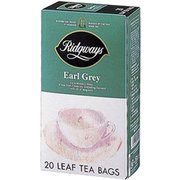 リッジウェイ紅茶 アールグレイ リーフティーバッグ 20P [ティーバッグ]