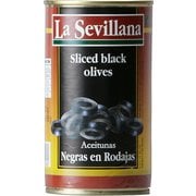 ラ・セビリアーナ ブラックオリーブ（スライス） 350g