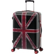 スーツケース UNION JACK(ユニオンジャック) 旅行日数目安:4~7泊 68L TSAロック搭載 ALI-8933-24 マットブラック