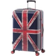 スーツケース UNION JACK(ユニオンジャック) 旅行日数目安:1週間以上 92L TSAロック搭載 ALI-8933-28 マットネイビー